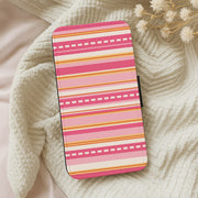 Sunset Stripe Bands Flip / Wallet Phone Case 5
