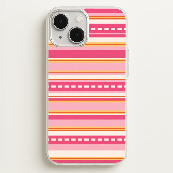 Sunset Stripe Bands Phone Case - iPhone 13 Mini / Standard