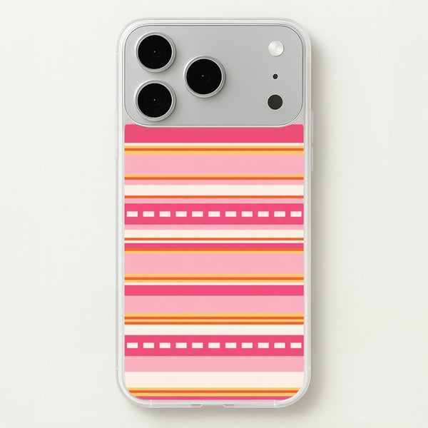 Sunset Stripe Bands Phone Case - iPhone 17 Pro Max / Standard