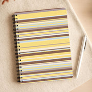 Cocoa Blue Stripe Notebook 3