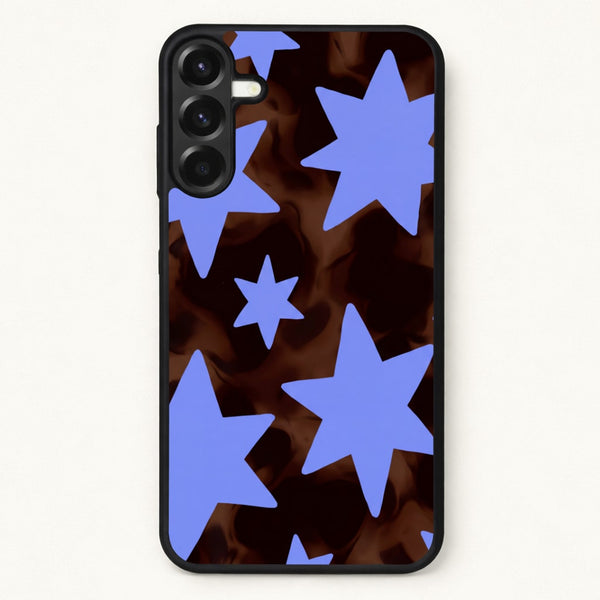 Tortoiseshell Star Scatter Phone Case - Galaxy A17 / Standard