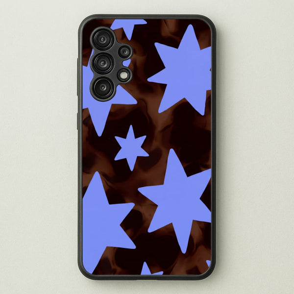 Tortoiseshell Star Scatter Phone Case - Galaxy A13 / Standard