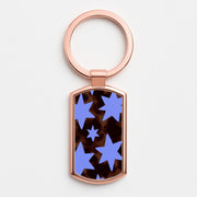 Tortoiseshell Star Scatter Luxury Keyring 4