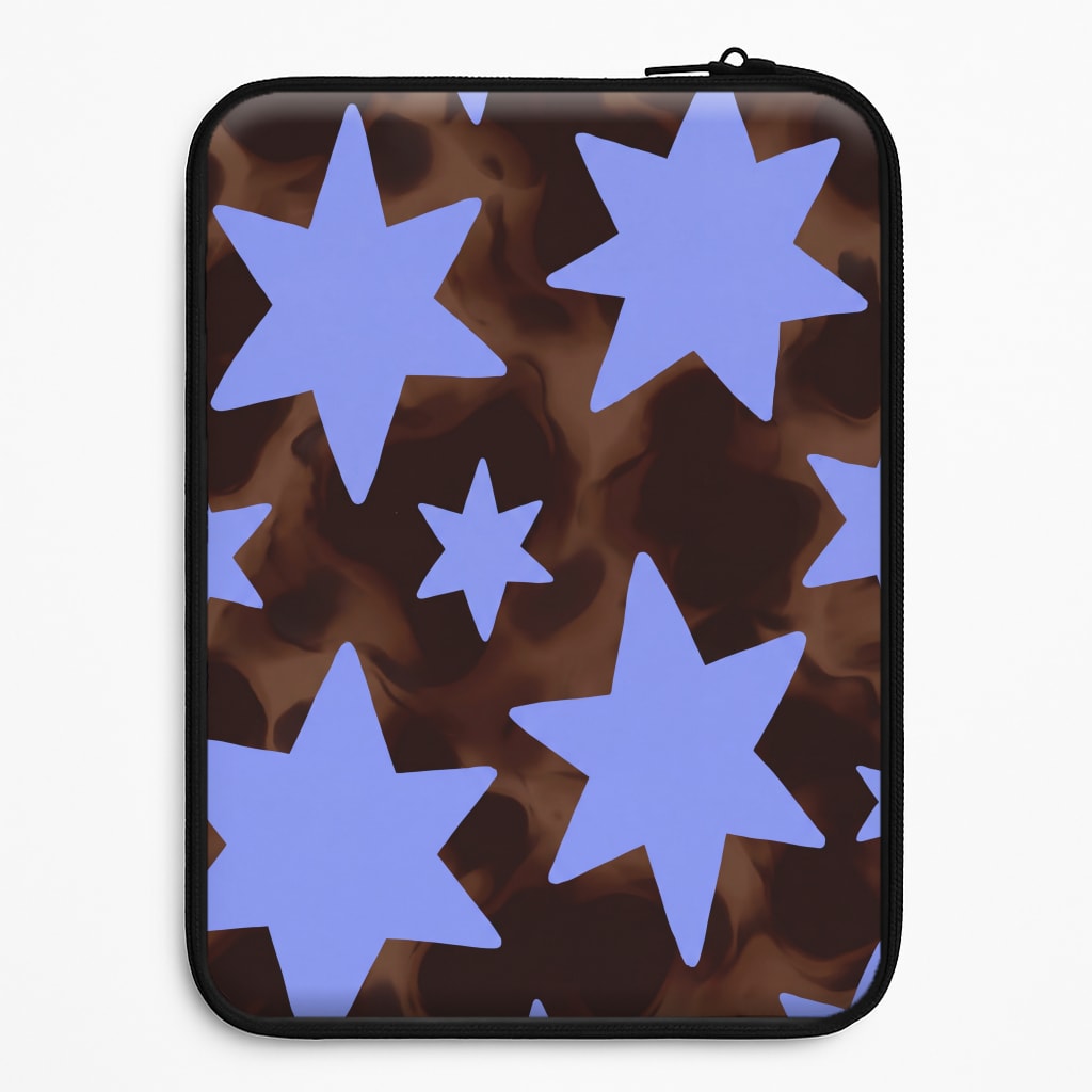 Tortoiseshell Star Scatter Laptop Sleeve