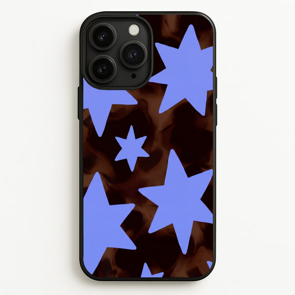 Tortoiseshell Star Scatter Phone Case - iPhone 11 Pro / Standard