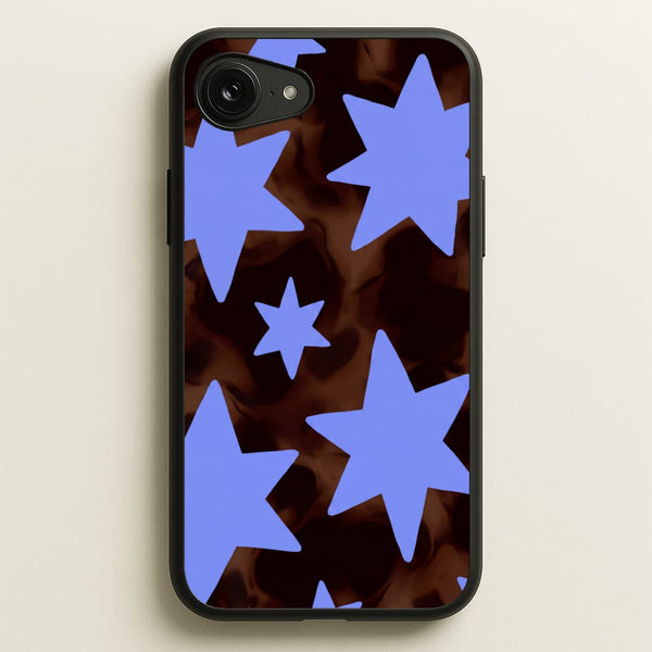Tortoiseshell Star Scatter Phone Case - iPhone 17e / Standard