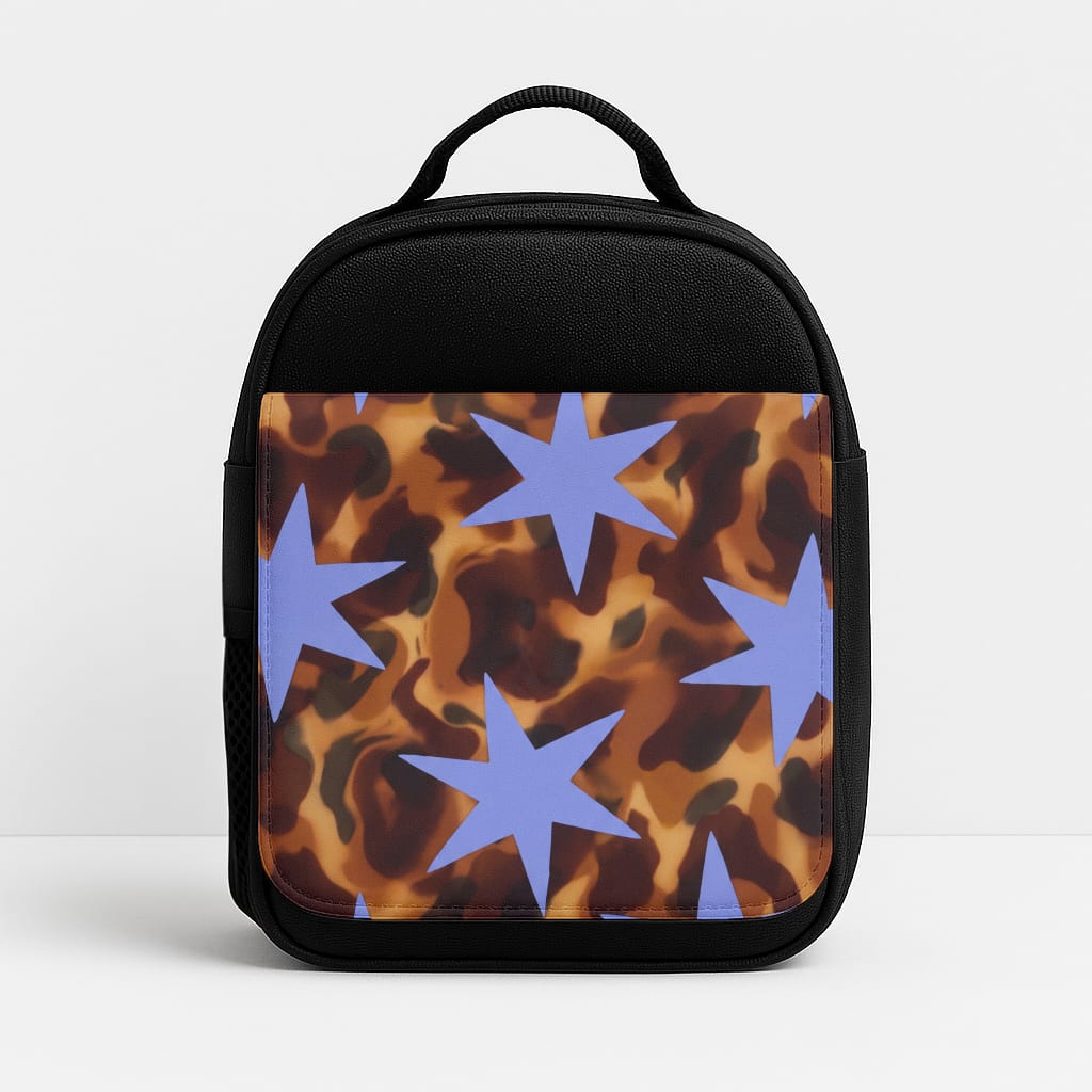 Tortoiseshell Star Scatter - Periwinkle Lunchbox