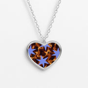 Tortoiseshell Star Scatter - Periwinkle Necklace 3