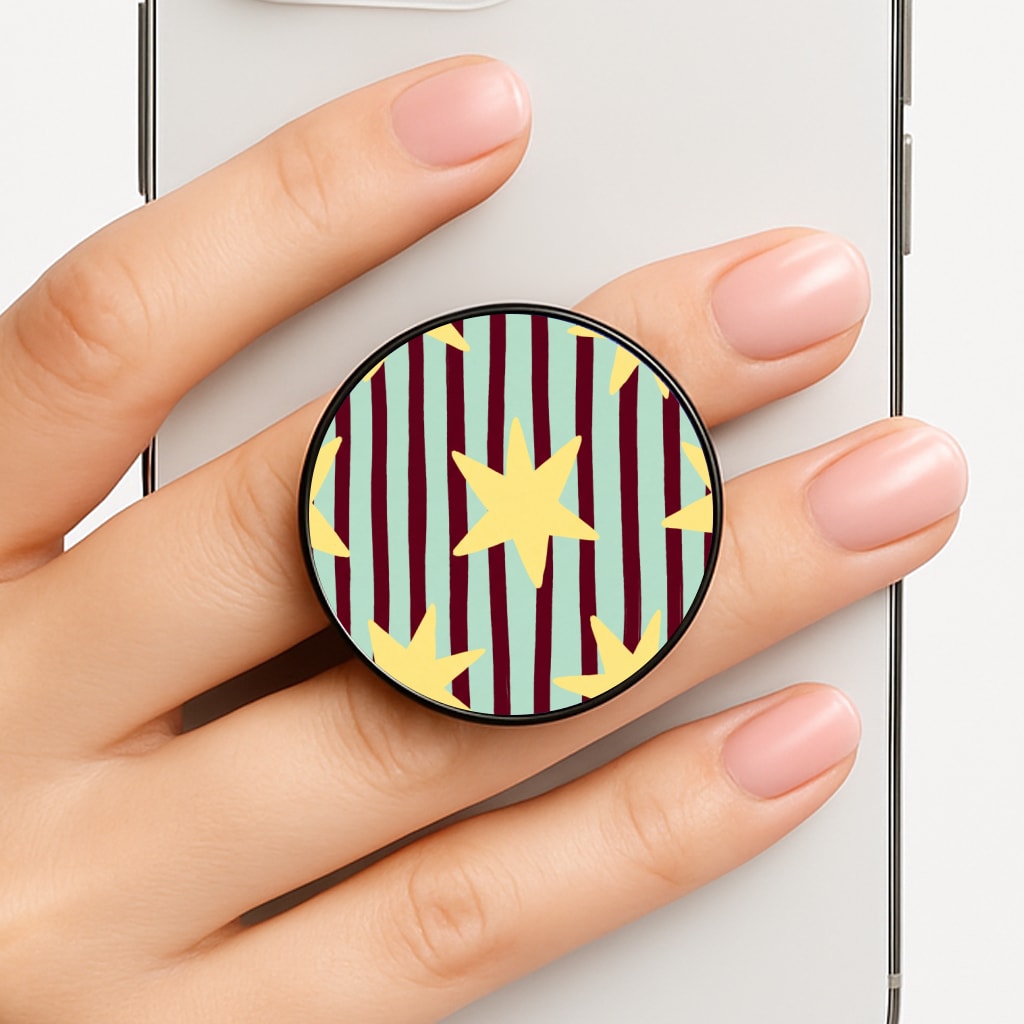 Butter Stars On Stripes FunGrip