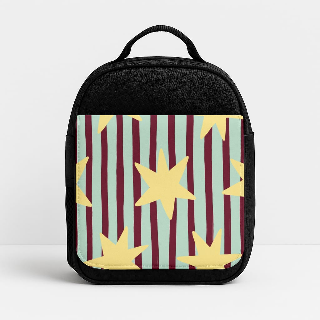 Butter Stars On Stripes Lunchbox