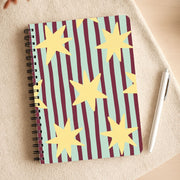 Butter Stars On Stripes Notebook 3