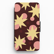 Cherry Stars And Spots Flip / Wallet Phone Case 1