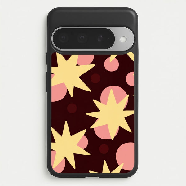 Cherry Stars And Spots Phone Case - Google Pixel 10 Pro XL / Standard