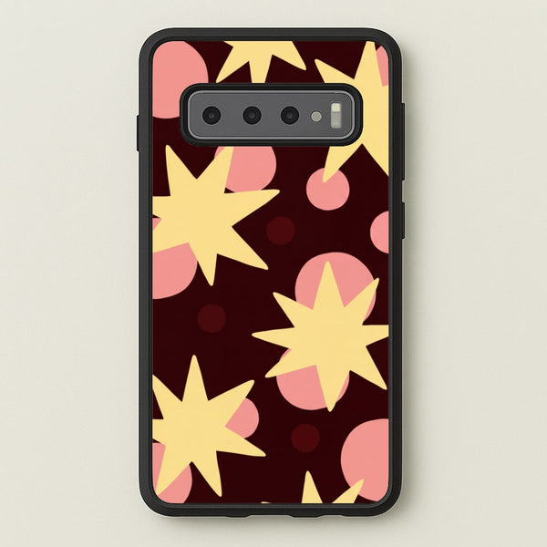 Cherry Stars And Spots Phone Case - Galaxy S10 / Standard