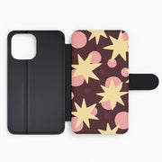 Cherry Stars And Spots Flip / Wallet Phone Case 2