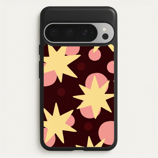 Cherry Stars And Spots Phone Case - Google Pixel 9 Pro XL / Standard