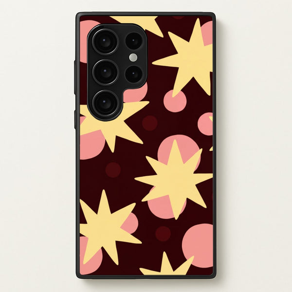 Cherry Stars And Spots Phone Case - Galaxy S24 Ultra / Standard