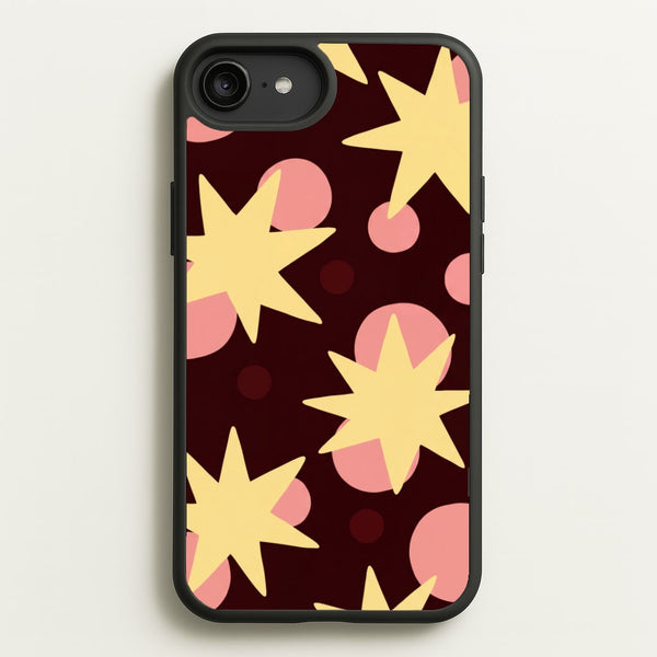 Cherry Stars And Spots Phone Case - iPhone 6 Plus / 7 Plus / 8 Plus / Standard
