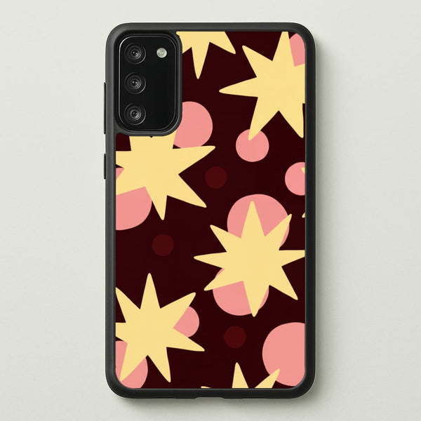 Cherry Stars And Spots Phone Case - Galaxy S20 / Standard