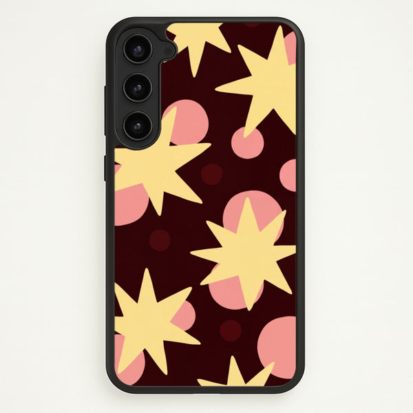 Cherry Stars And Spots Phone Case - Galaxy S23 Plus / Standard