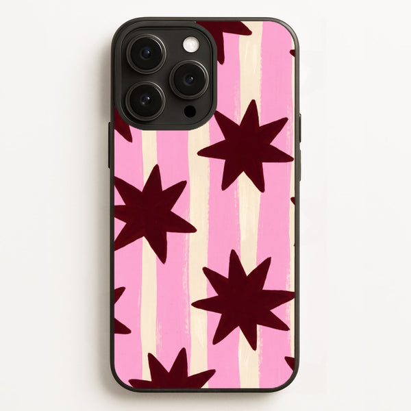 Painted Stripes And Stars Phone Case - iPhone 12 Pro Max / Standard