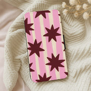 Painted Stripes And Stars Flip / Wallet Phone Case 5