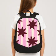 Painted Stripes And Stars Backpack 3