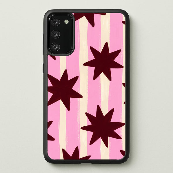 Painted Stripes And Stars Phone Case - Galaxy S20FE / Standard