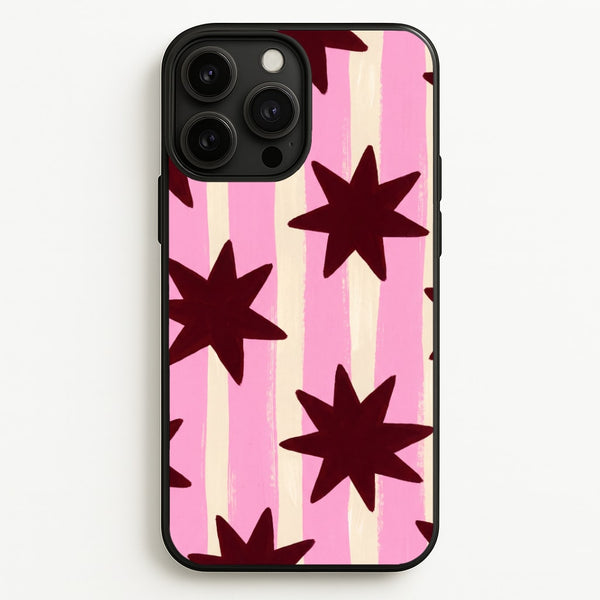 Painted Stripes And Stars Phone Case - iPhone 13 Pro / Standard
