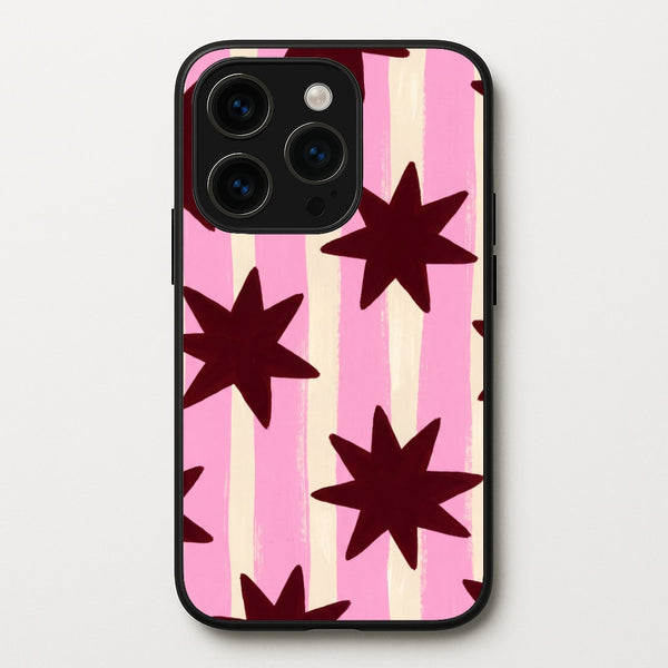 Painted Stripes And Stars Phone Case - iPhone 14 Pro / Standard
