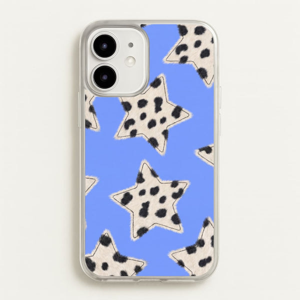 Fuzzy Cow Stars Phone Case - iPhone 12 Mini / Standard