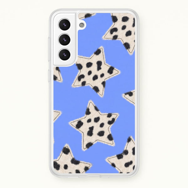 Fuzzy Cow Stars Phone Case - Galaxy S21 Plus / Standard