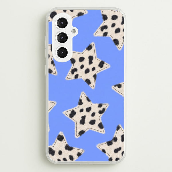 Fuzzy Cow Stars Phone Case - Galaxy S23FE / Standard