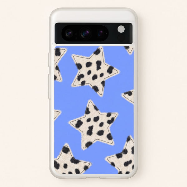 Fuzzy Cow Stars Phone Case - Google Pixel 8 Pro / Standard