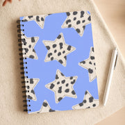 Fuzzy Cow Stars Notebook 3