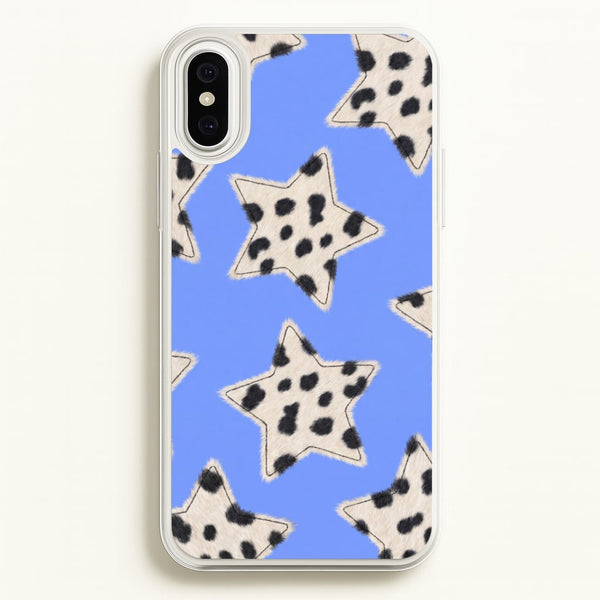 Fuzzy Cow Stars Phone Case - iPhone XS Max / Standard