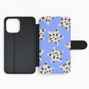 Fuzzy Cow Stars Flip / Wallet Phone Case 2
