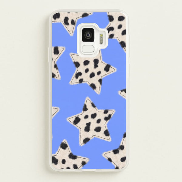 Fuzzy Cow Stars Phone Case - Galaxy S9 / Standard