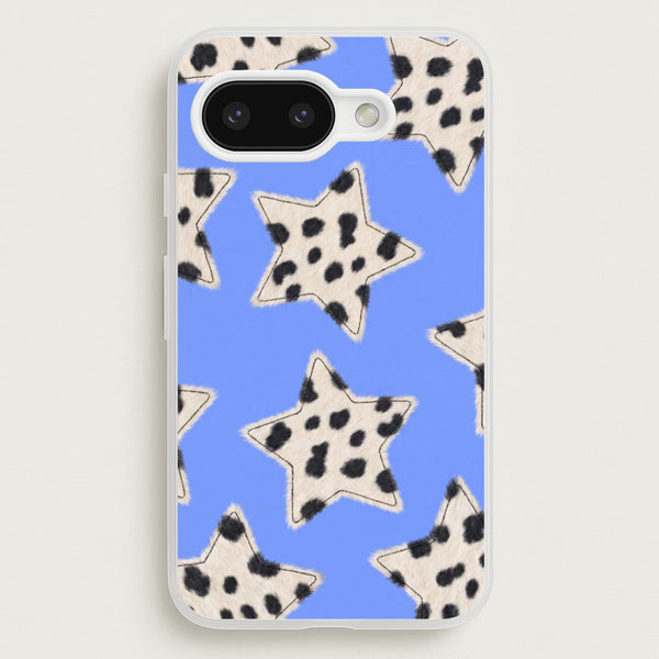 Fuzzy Cow Stars Phone Case - Google Pixel 9a / Standard