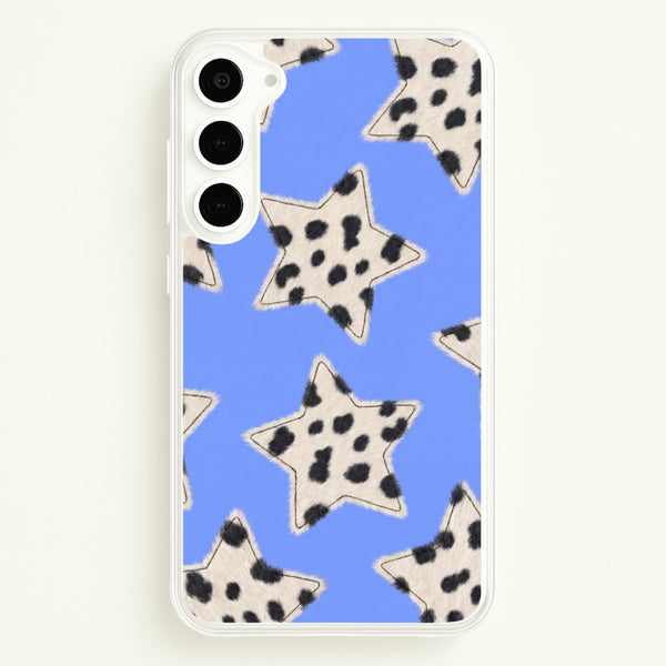 Fuzzy Cow Stars Phone Case - Galaxy S23 Plus / Standard