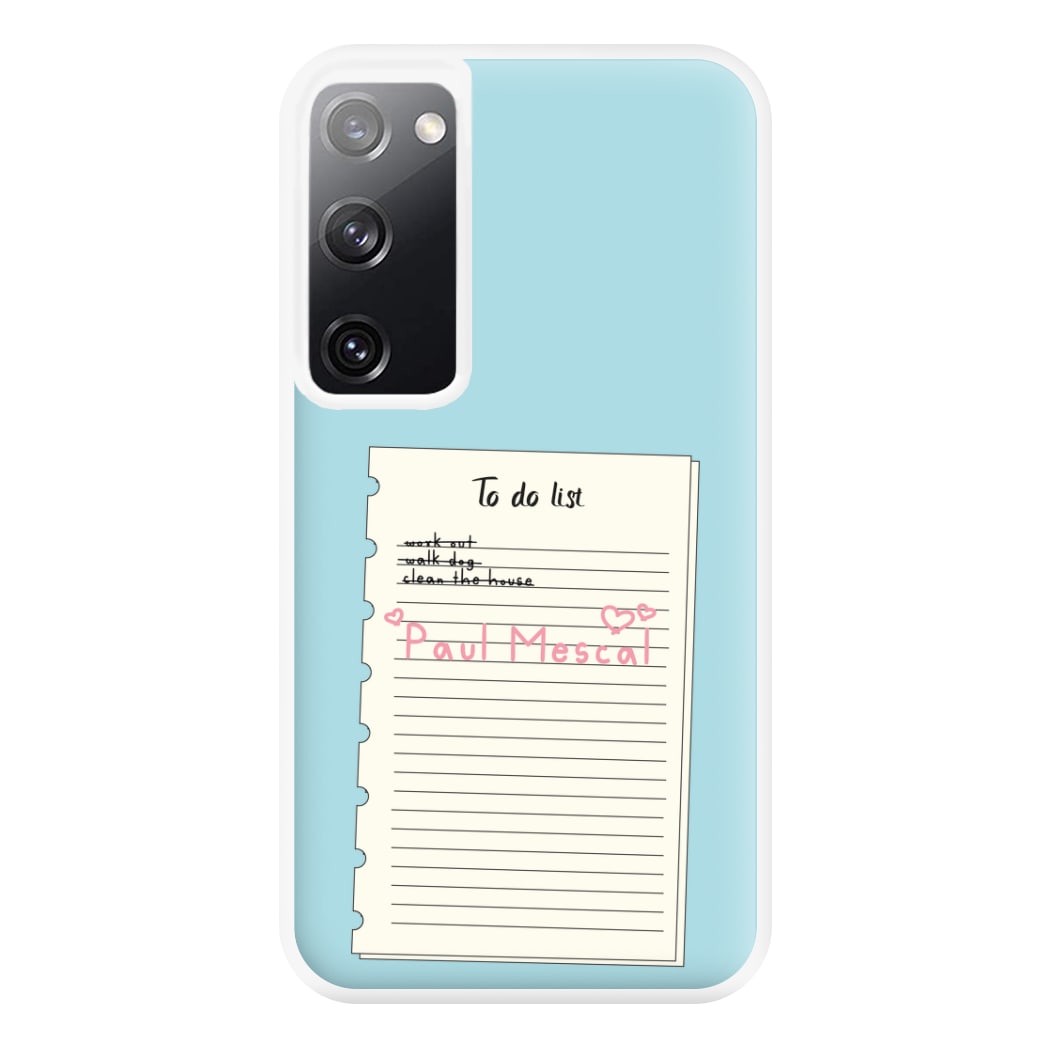 To Do List - Mescal Phone Case for Galaxy S20