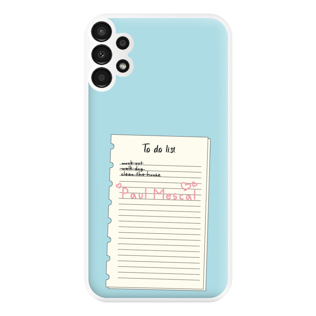 To Do List - Mescal Phone Case for Galaxy A13