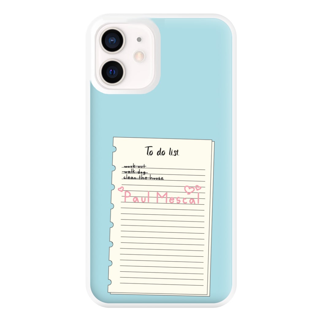 To Do List - Mescal Phone Case for iPhone 12 Mini