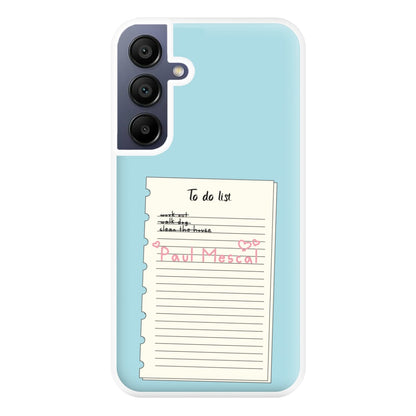 To Do List - Mescal Phone Case for Galaxy A16