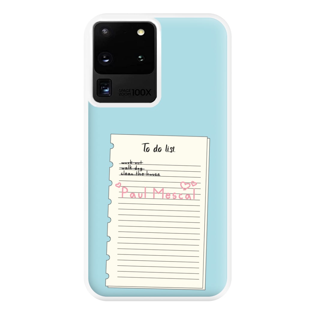 To Do List - Mescal Phone Case for Galaxy S20 Ultra