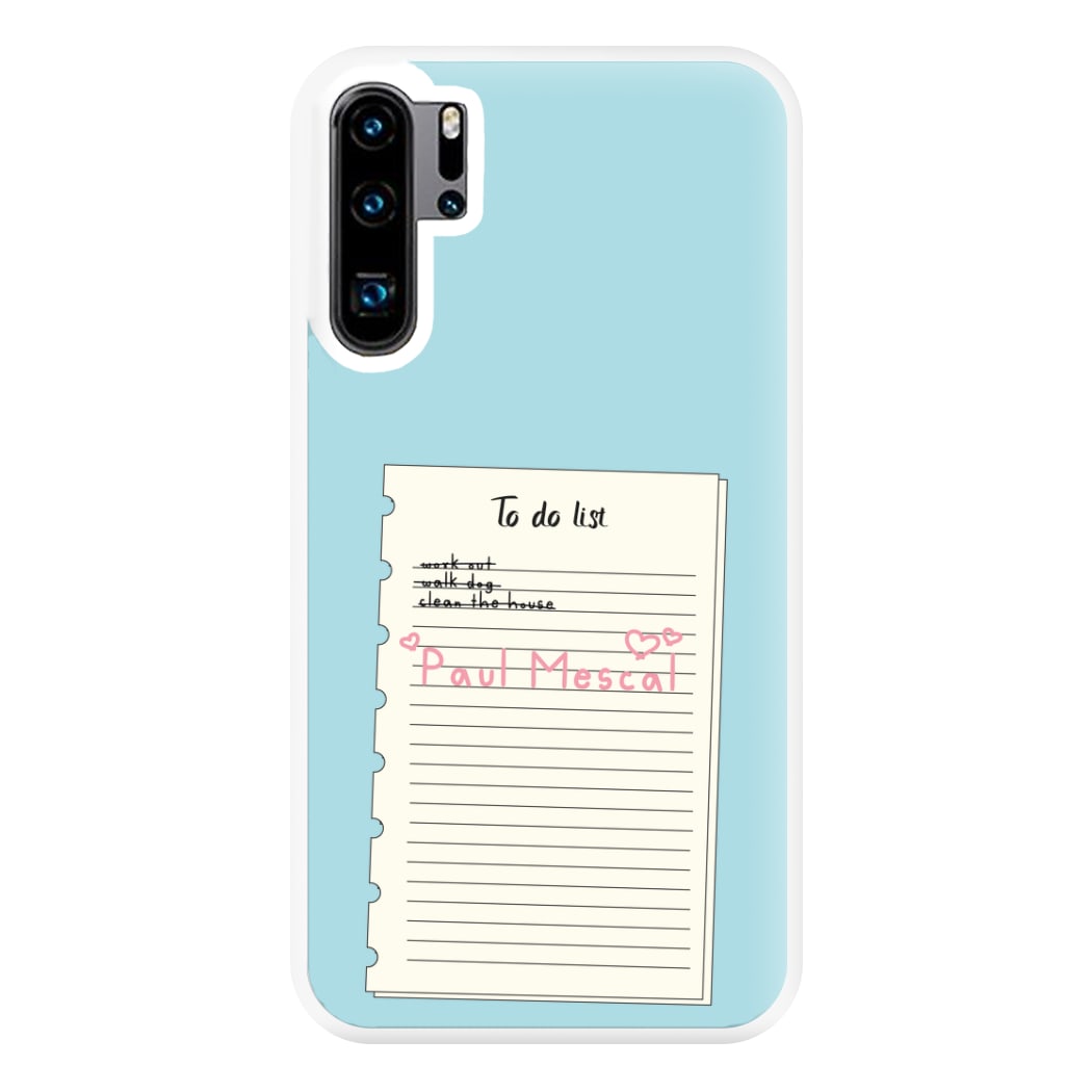 To Do List - Mescal Phone Case for Huawei P30 Pro