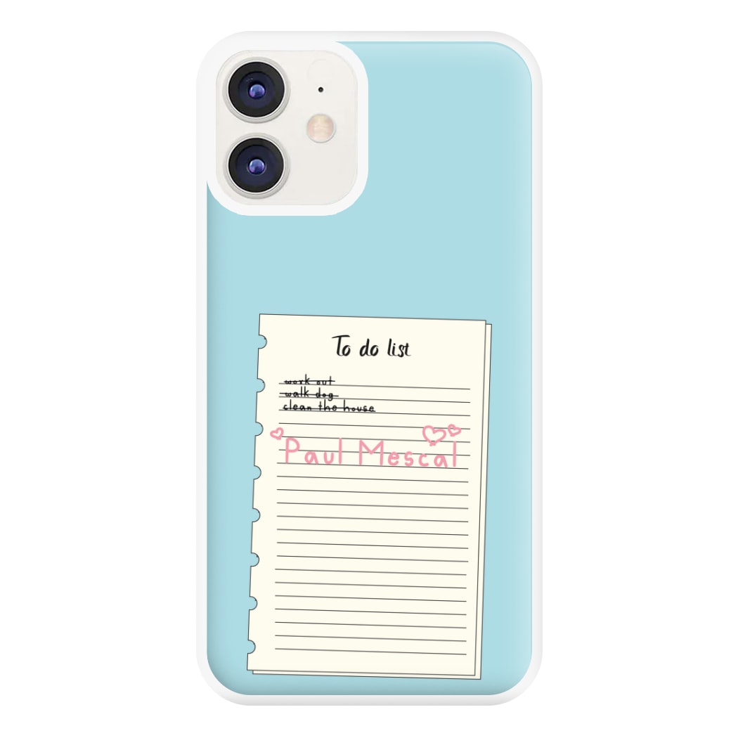 To Do List - Mescal Phone Case for iPhone 12 / 12 Pro