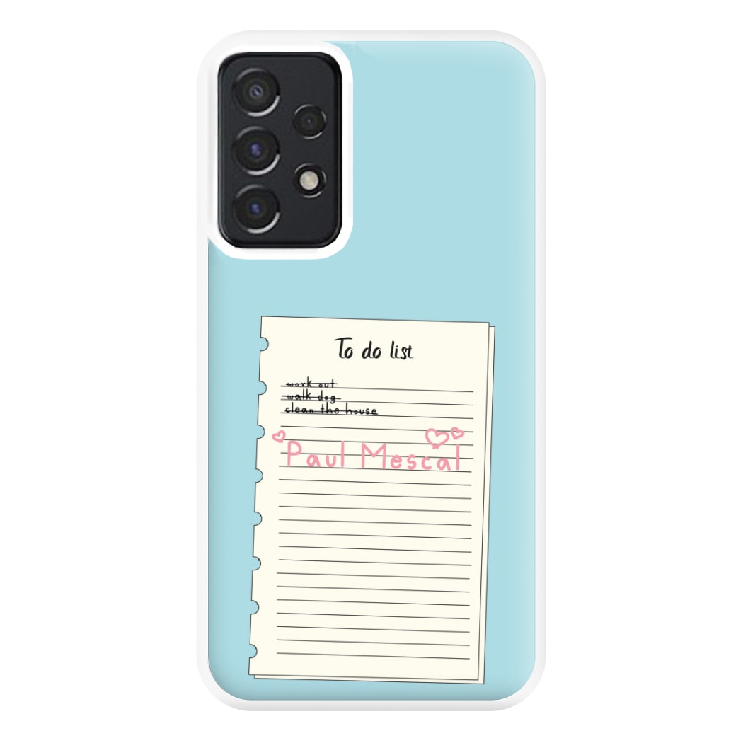 To Do List - Mescal Phone Case for Galaxy A52 / A52s