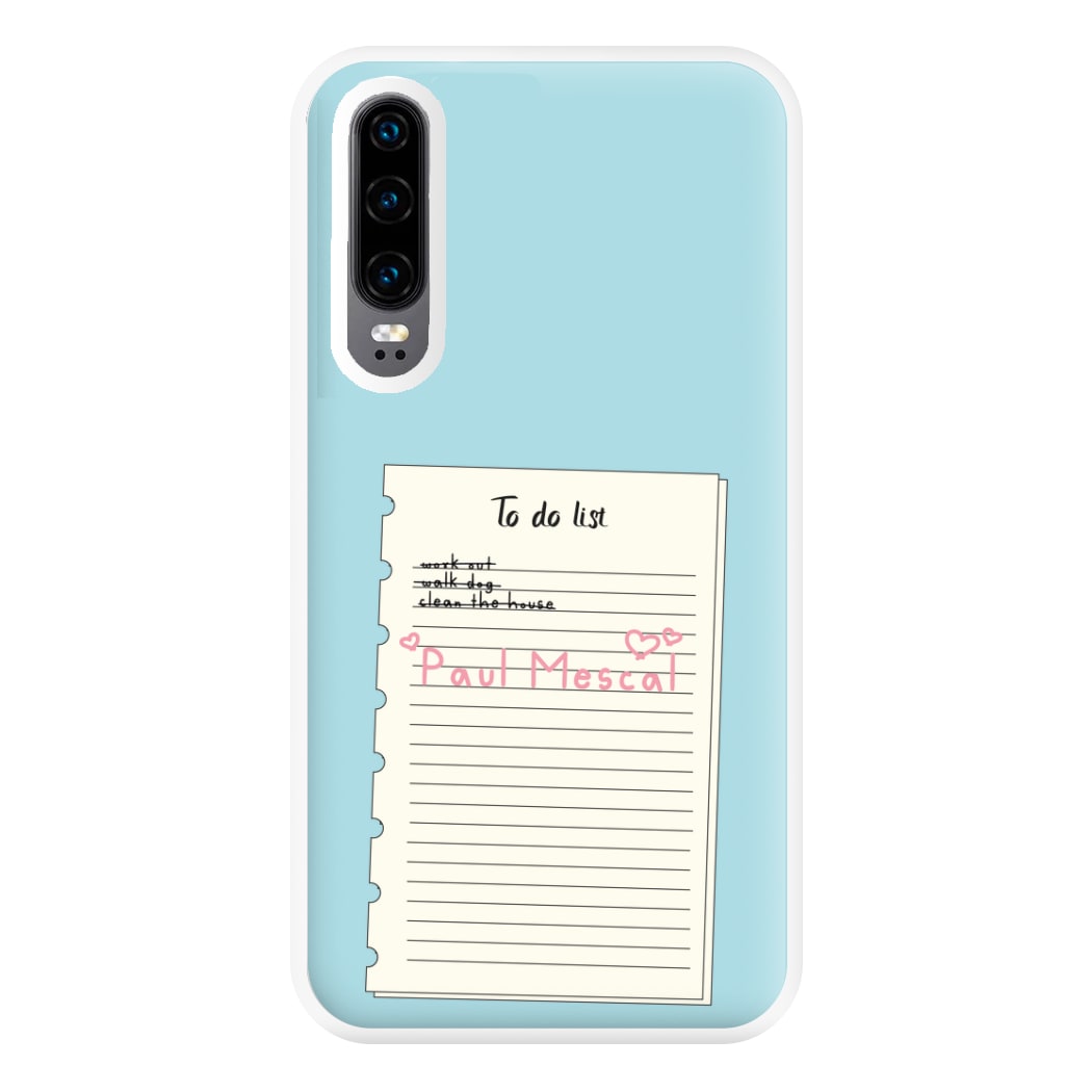 To Do List - Mescal Phone Case for Huawei P30