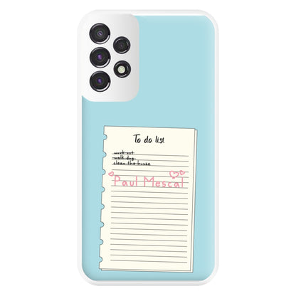 To Do List - Mescal Phone Case for Galaxy A53